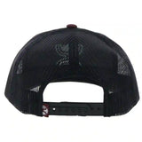 Hooey Maroon & Black Sterling Cap