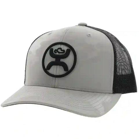 Hooey Grey Camo & Black Hooey Up Logo Cap