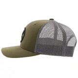 Hooey Mid Profile Olive & Grey Cap