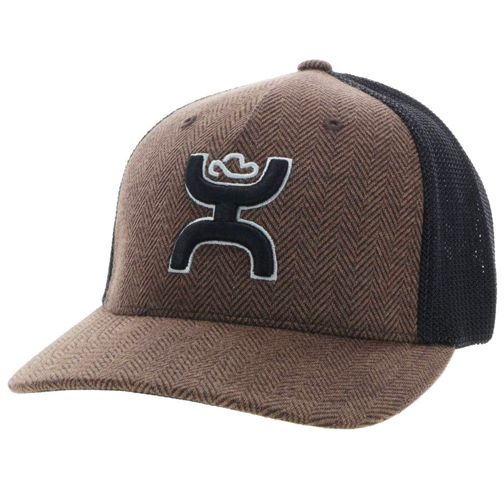 Hooey YOUTH Brown & Black Coach Cap