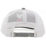 Hooey Mid Profile Boquillas Grey/White Cap-Mexico Colors Patch