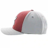Hooey Maroon & Grey Hooey Up Cap