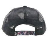 Hooey Rope Like A Girl Patch Feather Pattern Cap