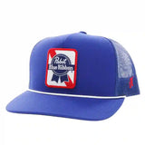 Hooey Blue Pabst Blue Ribbon Cap-Pabst Beer Patch