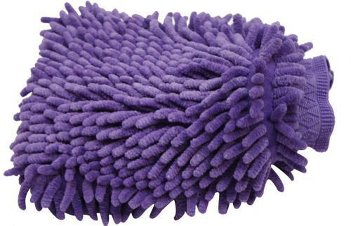 Shiloh Microfiber Grooming Mitt Purple