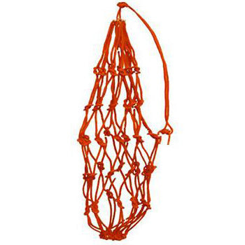 Orange Heavy Cotton Rope Hay Net
