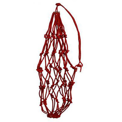 Red Heavy Cotton Rope Hay Net