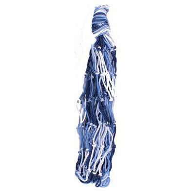 Showman Blue Ombre Rope Hay Net