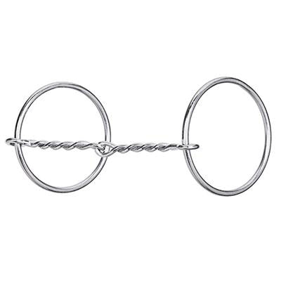 Weaver thin twisted wire snaffle