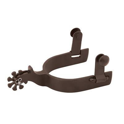 Weaver Ladies Brown Iron Spurs