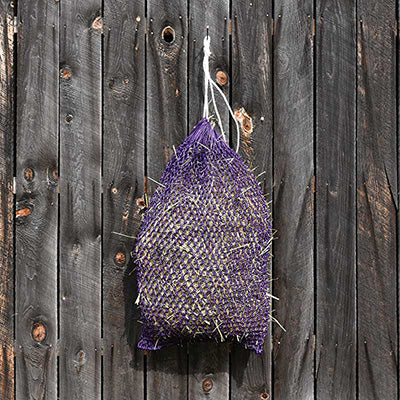 Purple Slow Feeder Hay Net