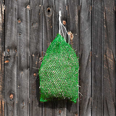 Kelly Green Slow Feeder Hay Net