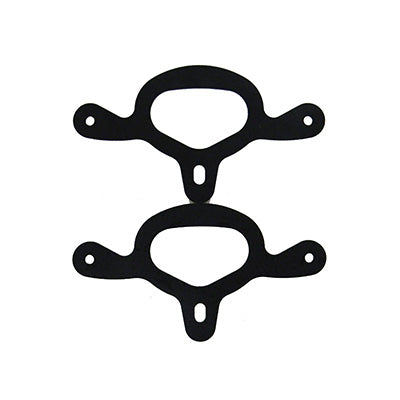 Black Rubber Spur Tie Downs