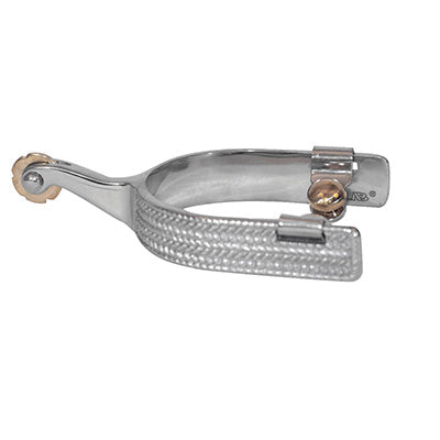 Men's Rope Design Spurs