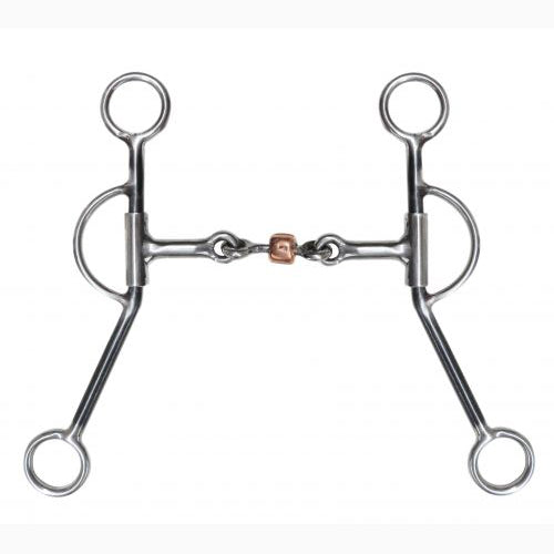 5" Training Snaffle Copper Bit