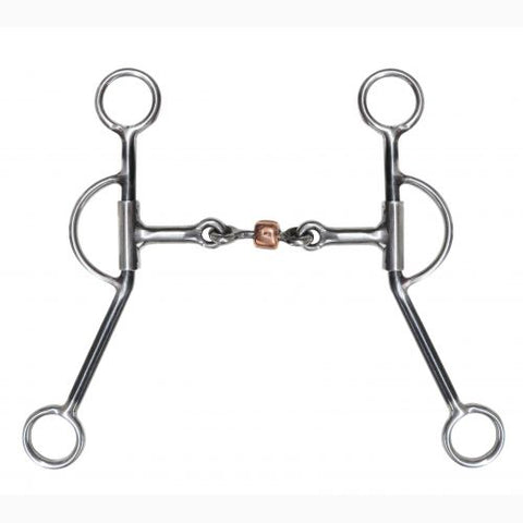 5" Training Snaffle Copper Bit