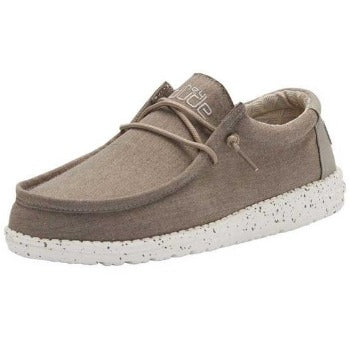 Hey dude Wally Chambray Sepia Brown - Main Image