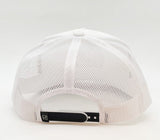 Hooey High Profile White Cap-Cowboy GOLF Patch