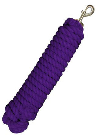 25' Cotton Lunge Line - Purple
