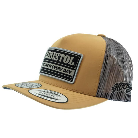 Hooey Resistol Work Tan & Grey Cap