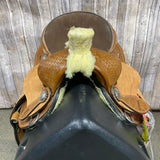 Double T Youth Barrel Saddle