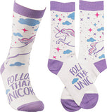 Follow That Unicorn Socks