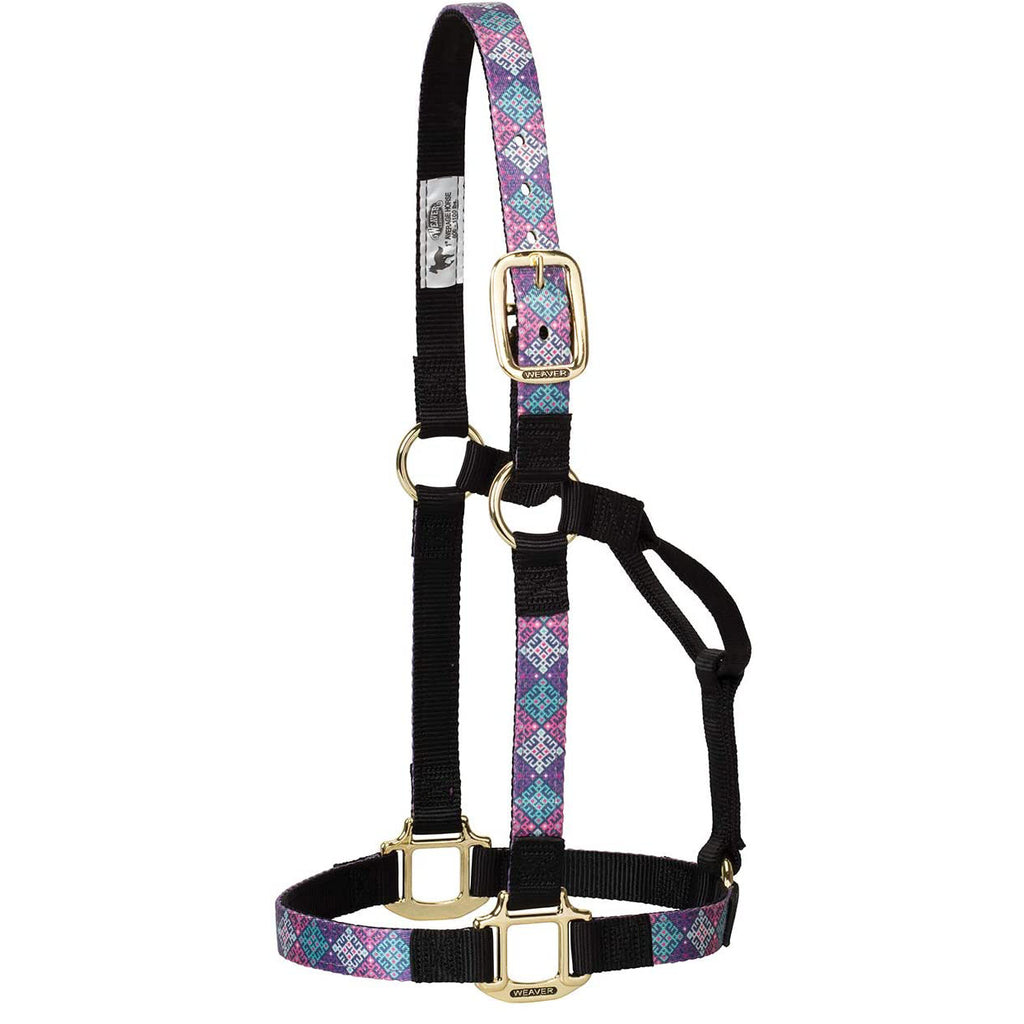 Weaver Purple Geo Average Halter