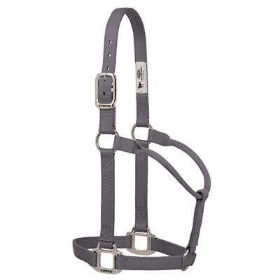 Large Graphite Nylon Halter