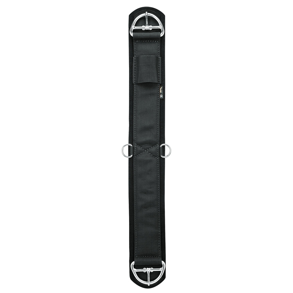 Weaver Leather Black Felt Lined Deluxe Super Straight Cinch