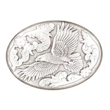 Oval Spread Wings Eagle Buckle