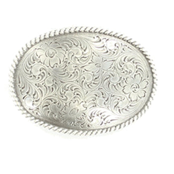 Nocona Antique Floral Belt Buckle