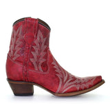 Corral Red Ankle Boot