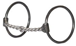 Dutton O-Ring Snaffle Small Twisted Wire Bit