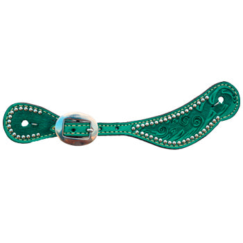 Ladies/Youth Turquoise Spur Strap
