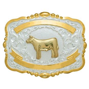 Small Trophy Steer Buckle