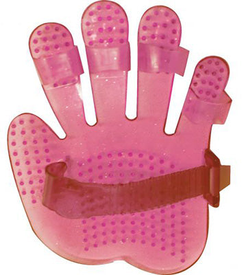 Showman Pink Glitter Rubber Curry