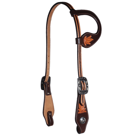 Professional's Choice One Ear Sunflower Headstall