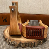 Nettles Stirrups 3" Flatbottom Varnish with Leveler