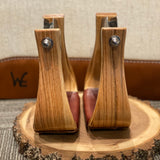 Nettles Stirrups 3" Flatbottom Varnish with Leveler