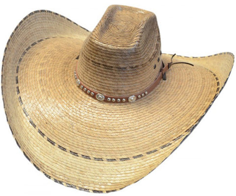 El Borracho 8 Second Palm Sombrero Hat