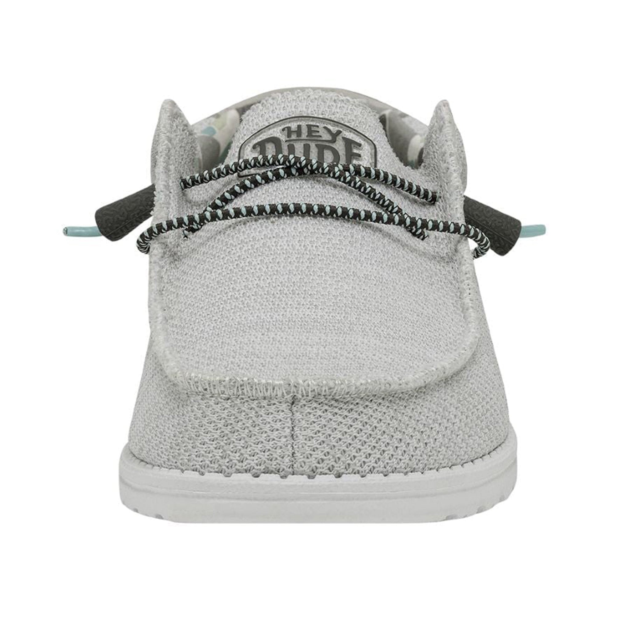 Hey Dude Men's Wally Sox Triple Needle Star White Hey Dude Men's Wally Sox Triple Needle Star White