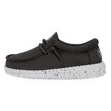 Hey Dude Wally Toddler Slub Canvas Dark Grey