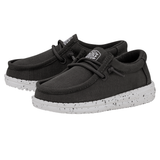 Hey Dude Wally Toddler Slub Canvas Dark Grey