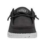 Hey Dude Wally Toddler Slub Canvas Dark Grey