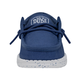Hey Dude Wally Toddler Slub Canvas True Blue