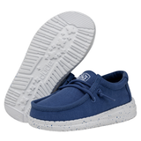 Hey Dude Wally Toddler Slub Canvas True Blue