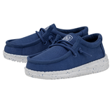 Hey Dude Wally Toddler Slub Canvas True Blue