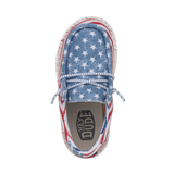 Hey Dude Wally Toddler Patriotic Stars & Stripes