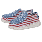 Hey Dude Wally Toddler Patriotic Stars & Stripes