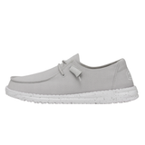 Hey Dude Wendy Slub Canvas Light Grey
